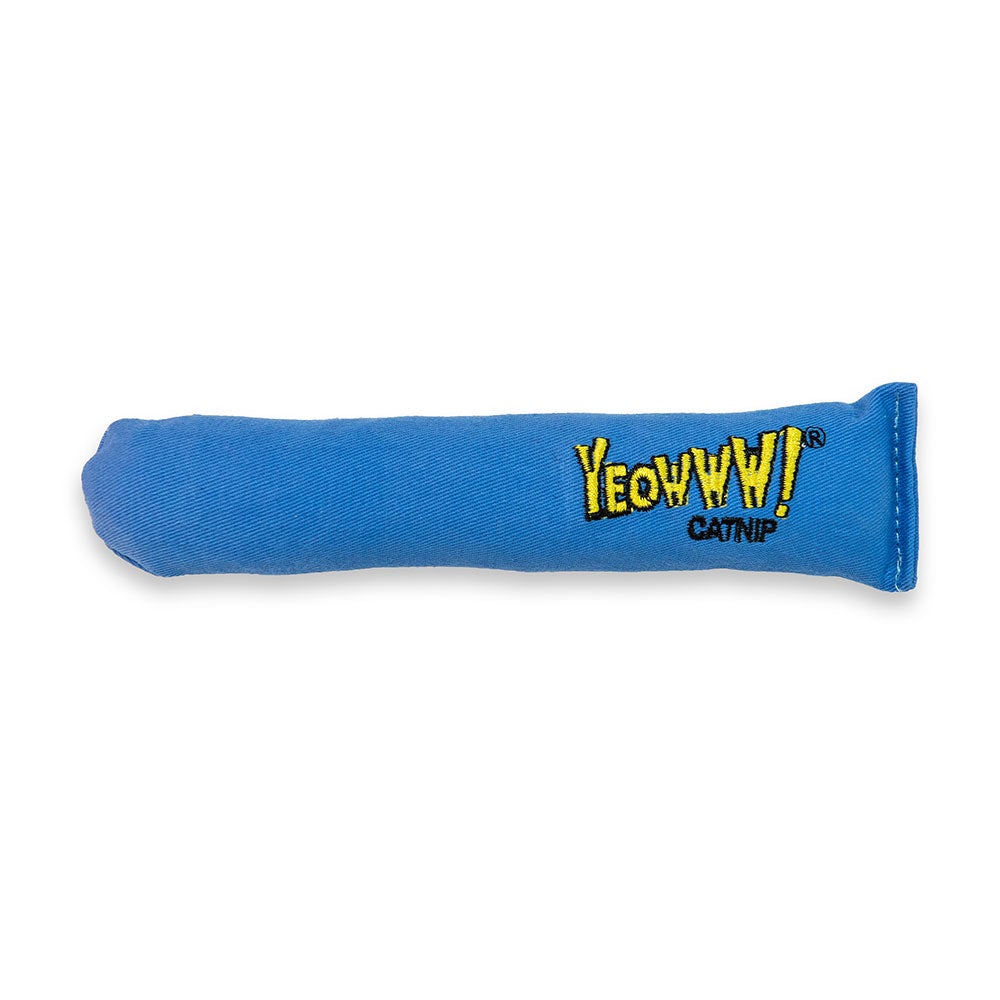 Ducky World Yeowww!® Big Baby It’s A Boy Cigar Catnip Toys Blue Color 7 Inch  