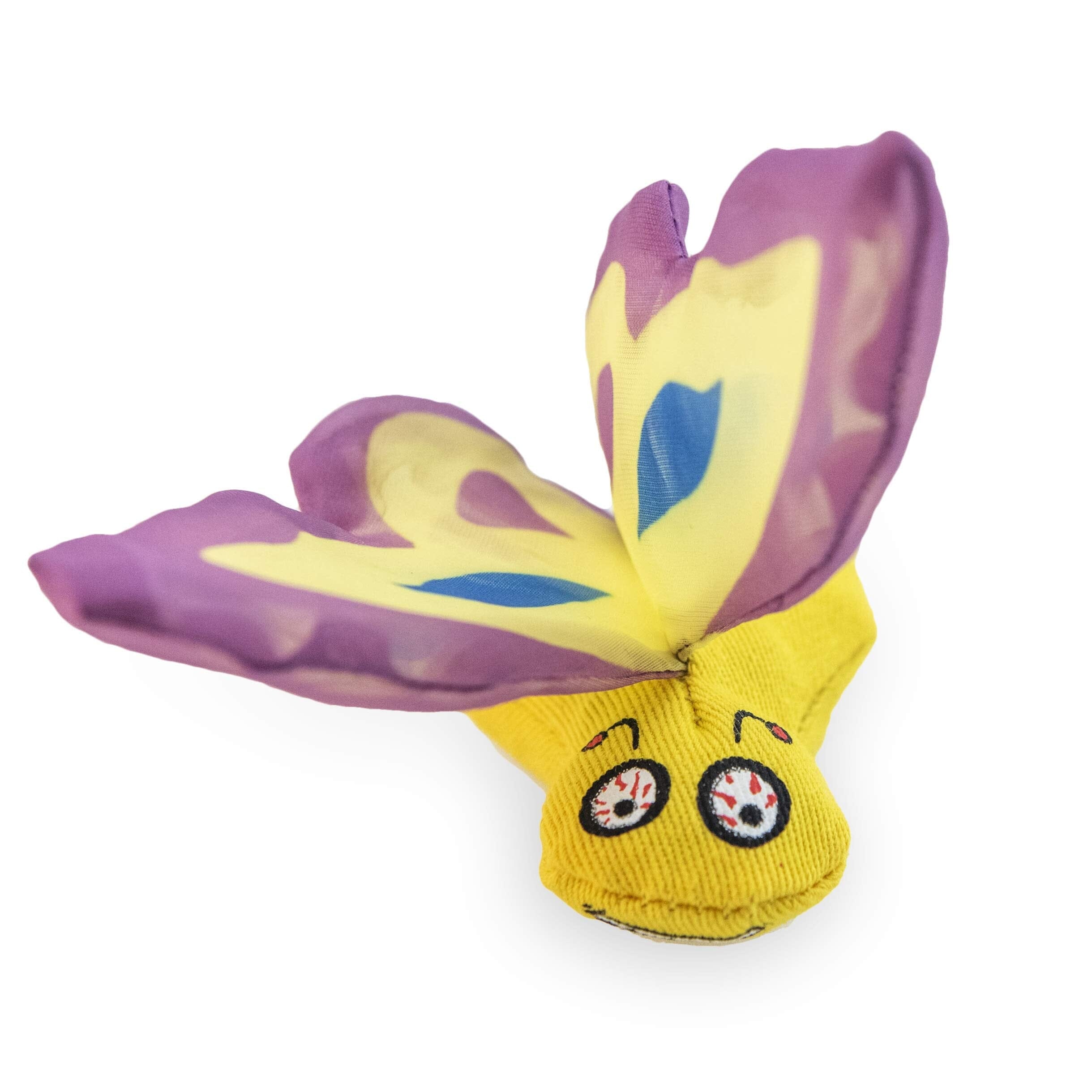 Ducky World Yeowww!® Butterflies Cat Toys Purple Color  