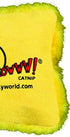 Ducky World Yeowww!® Catnip Pillow Toys Yellow Color 2.5 X 2.5 Inch  