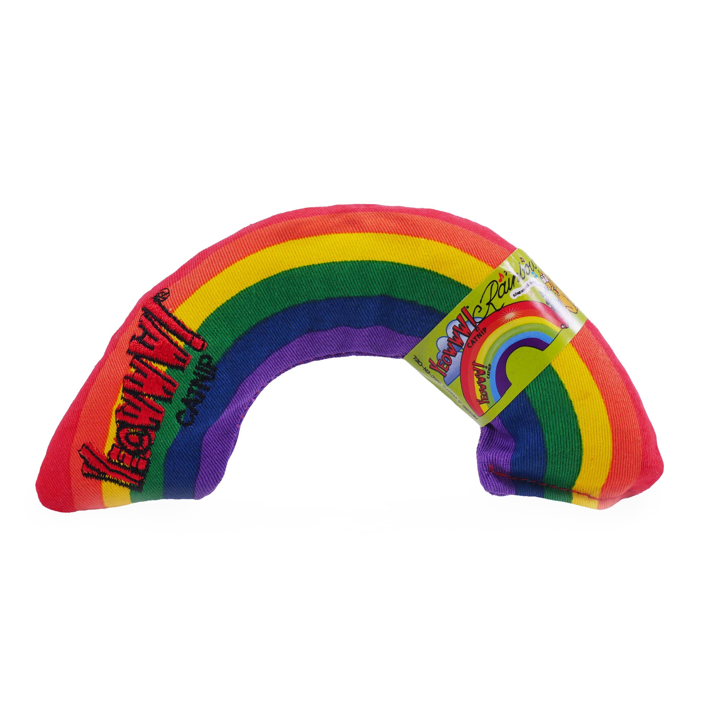 Ducky World Yeowww!® Rainbow Catnip Toys 6 Inch  