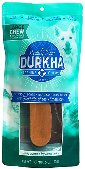 Durkha Himalayan Jumbo Cheese Natural Dog Chews - 5 lb Bag  