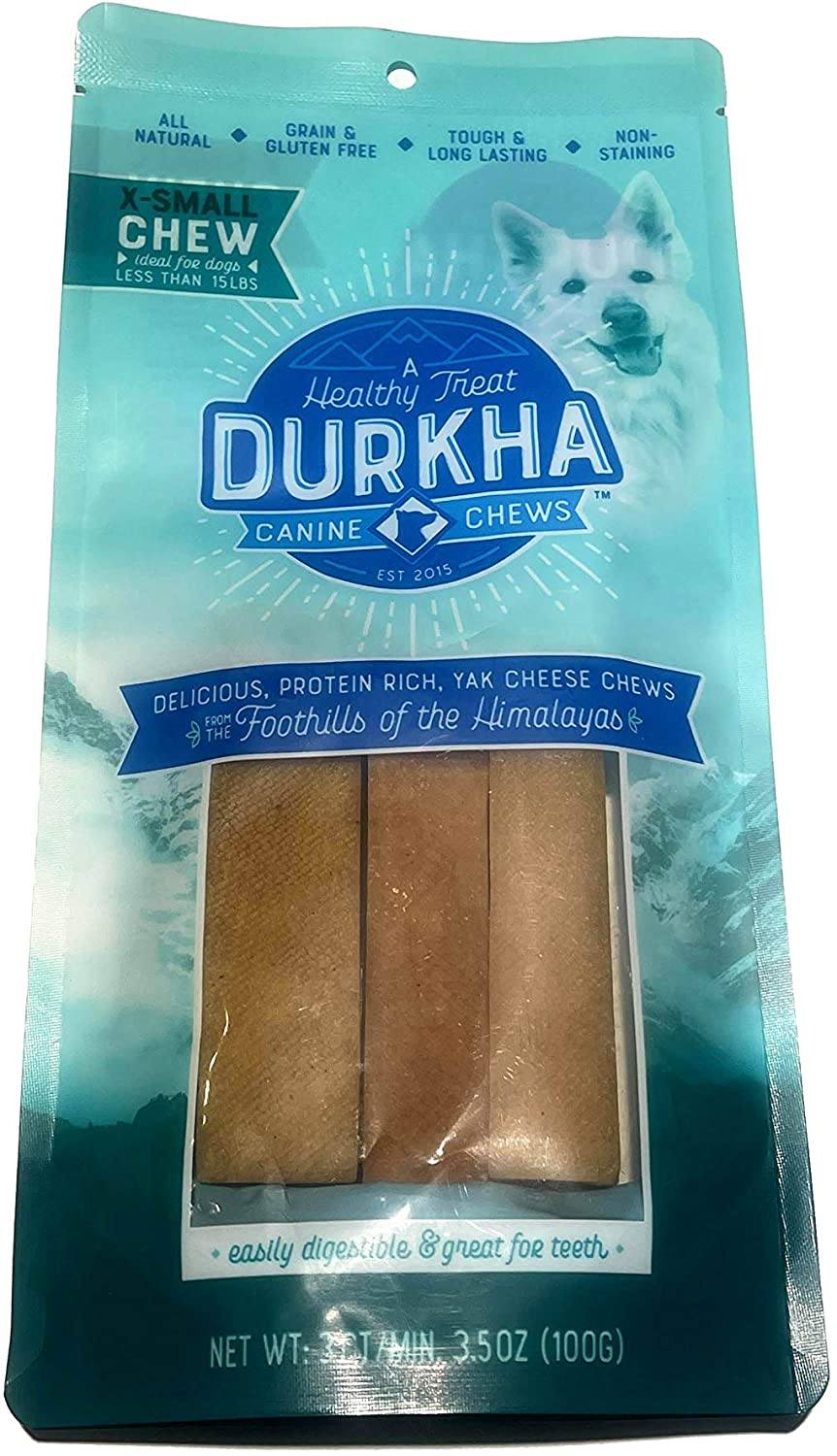 Durkha Himalayan Small Cheese Natural Dog Chews - 5 lb Bag  