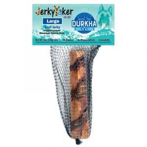 Durkha JerkyYaker Beef and Cheese Wrapped Large Natural Dog Chews  