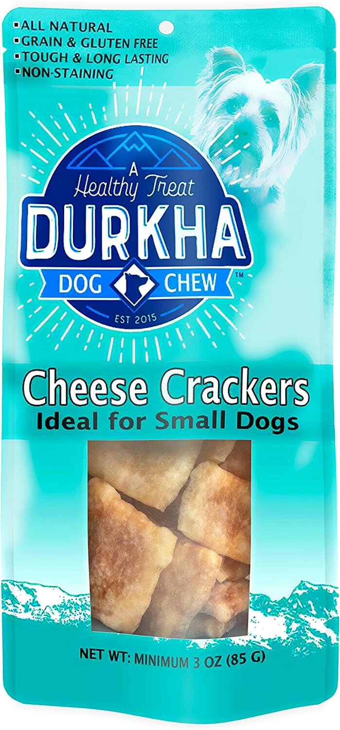 Durkha Packaged Himalayan Cheese Chew Crackers Dog Treats  