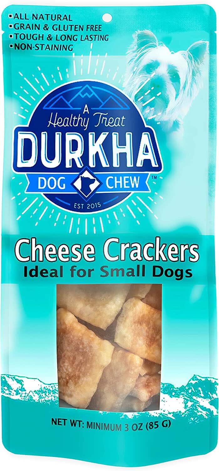Durkha Packaged Himalayan Cheese Chew Crackers Dog Treats