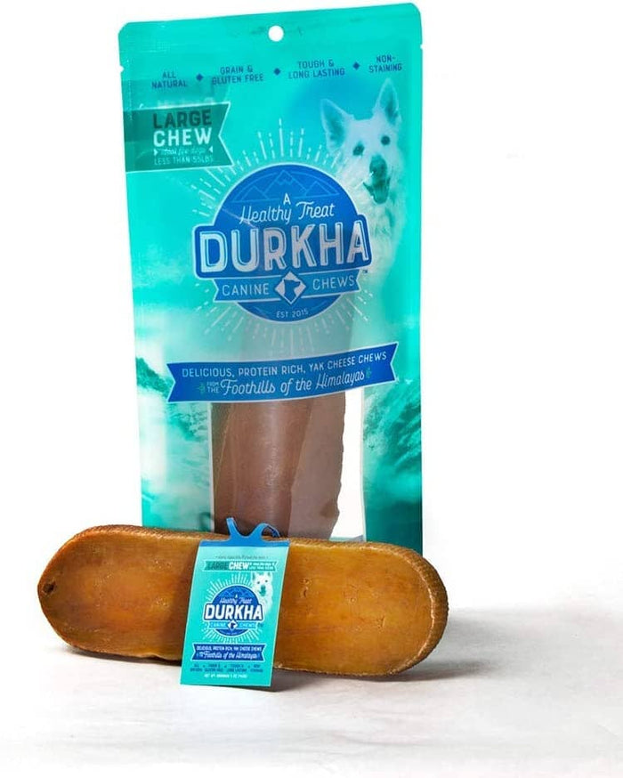 Durkha Packaged Himalayan Cheese Chews Dog Treats - Extra Large