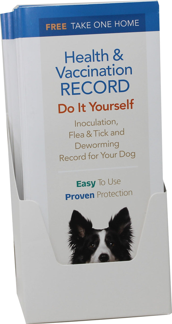 Durvet Dog & Puppy Health & Vaccination Records Dog Vaccines - 50 Pack