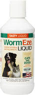 Durvet Wormeze Liquid De-Wormer for Dogs & Cats - 8 Oz  