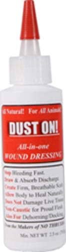 Dust On! Dust-On All In One Wound Dressing Veterinary Supplies Powders & Misc - Clay - ...