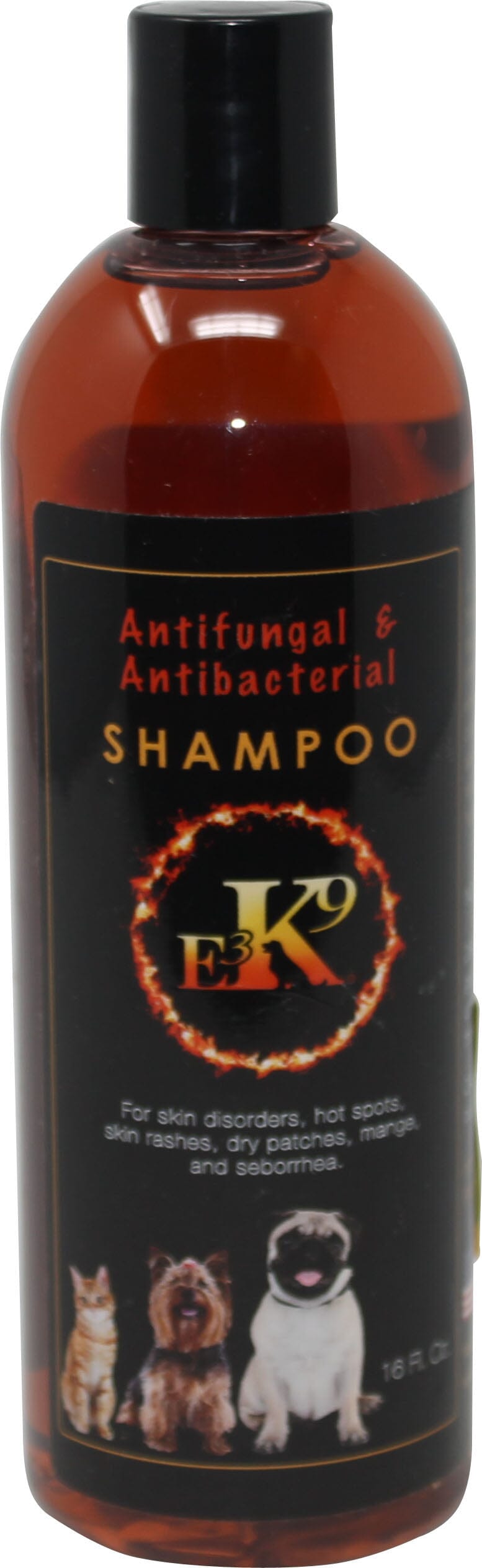 E3 K9 Antifungal & Antibacterial Dog Shampoo - 16 Oz  