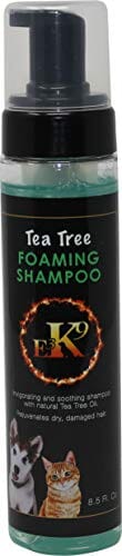 E3 K9 Tea Tree Foaming Dog Shampoo - 8.5 Oz  