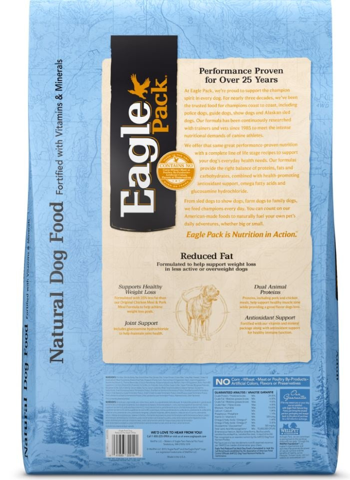 Eagle Pack Natural Reduced Fat Formula Dry Dog Food  