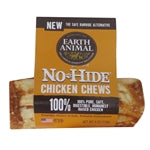 Earth Animal Dog Chews NO HIDE Chicken - 4 Inches - 24 Count