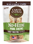 Earth Animal Dog Chews NO HIDE Pork - 7 Inches - 2 Pack  