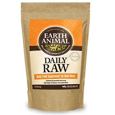 Earth Animal Dog Daily Raw Supplement -16  