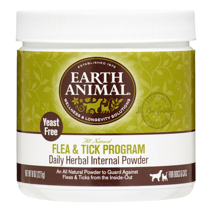Earth Animal Dog Internal Powder Yeast - 8 Oz