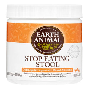 Earth Animal Dog Stop Eating Stool - 8 Oz