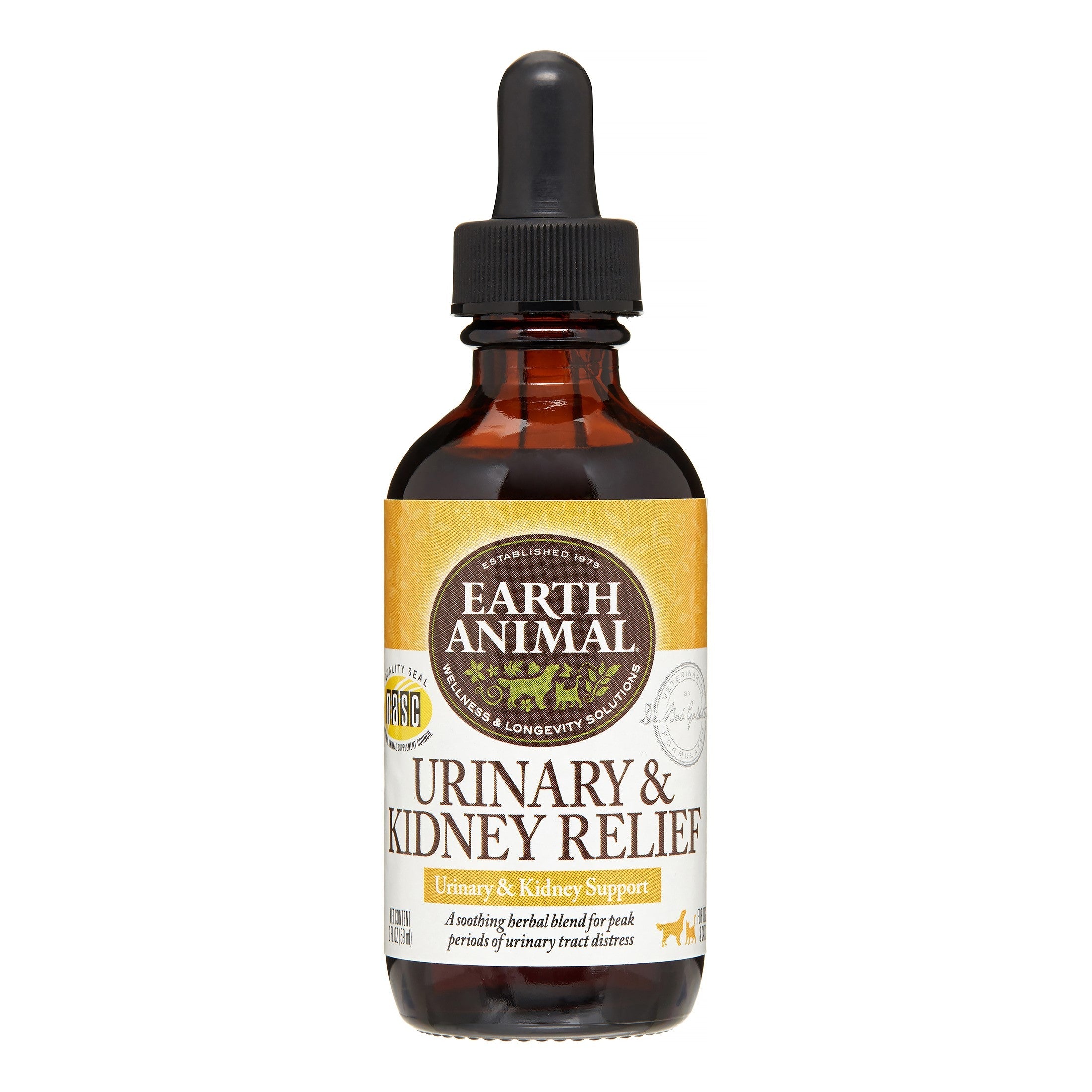 Earth Animal Dog Urinary and Kidney Support - 2 Oz  