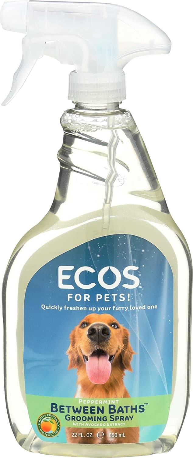 Earth Friendly ECOS Between Baths Grooming Spray Deodorizer for Dogs and Cats - 22 oz  