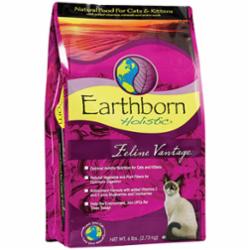 Earthborn Feline Vantage Dry Cat Food - 14 Lbs