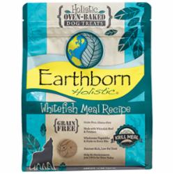 Earthborn Grain-Free Dog Biscuits Whitefish - 14 Oz - Case of 8