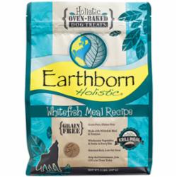 Earthborn Grain-Free Dog Biscuits Whitefish - 2 lbs - Case of 6  