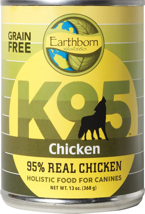 Earthborn Grain-Free K95 Chicken Canned Dog Food - 13 Oz - Case of 12