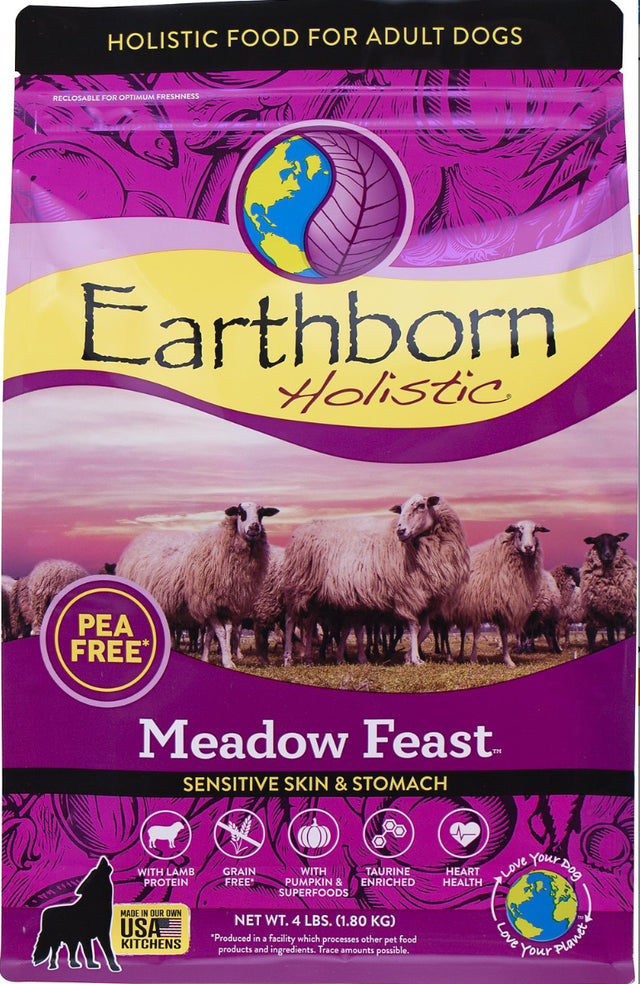 Earthborn Grain-Free Meadow Feast Dry Dog Food - 4 lbs