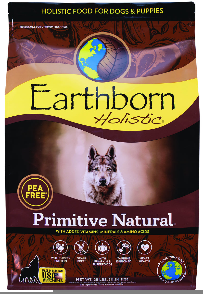 Earthborn Grain-Free Primitive Natural Dry Dog Food - 25 lbs  