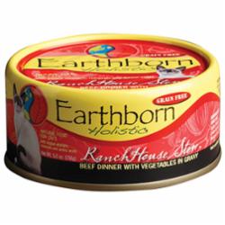 Earthborn Grain-Free Ranch House Stew Canned Cat Food - 5.5 Oz - Case of 24