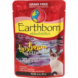 Earthborn Grain-Free UPSTREAM Tuna Wet Cat Food - 3 Oz Pouch - Case of 24  