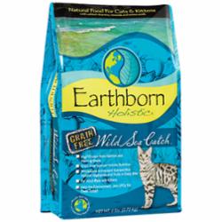 Earthborn Grain-Free Wild SEA Catch Dry Cat Food - 14 lbs  