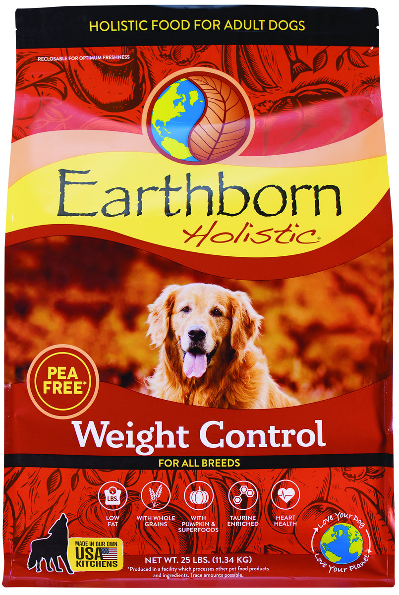 Earthborn Weight Control Dry Dog Food - 25 lbs  