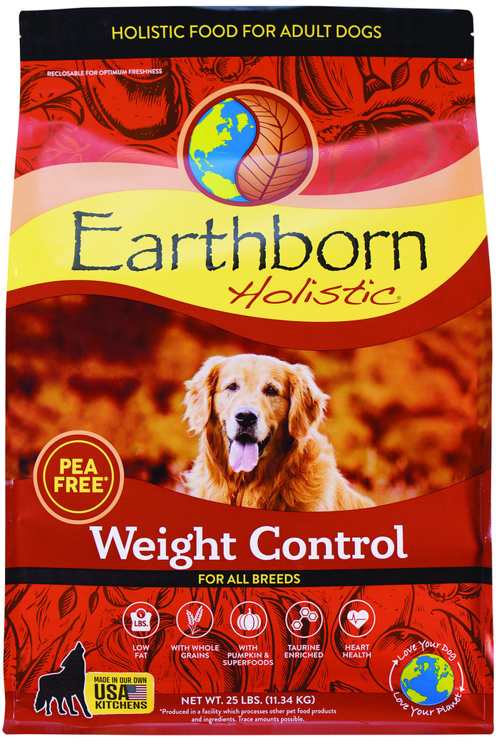 Earthborn Weight Control Dry Dog Food - 25 lbs