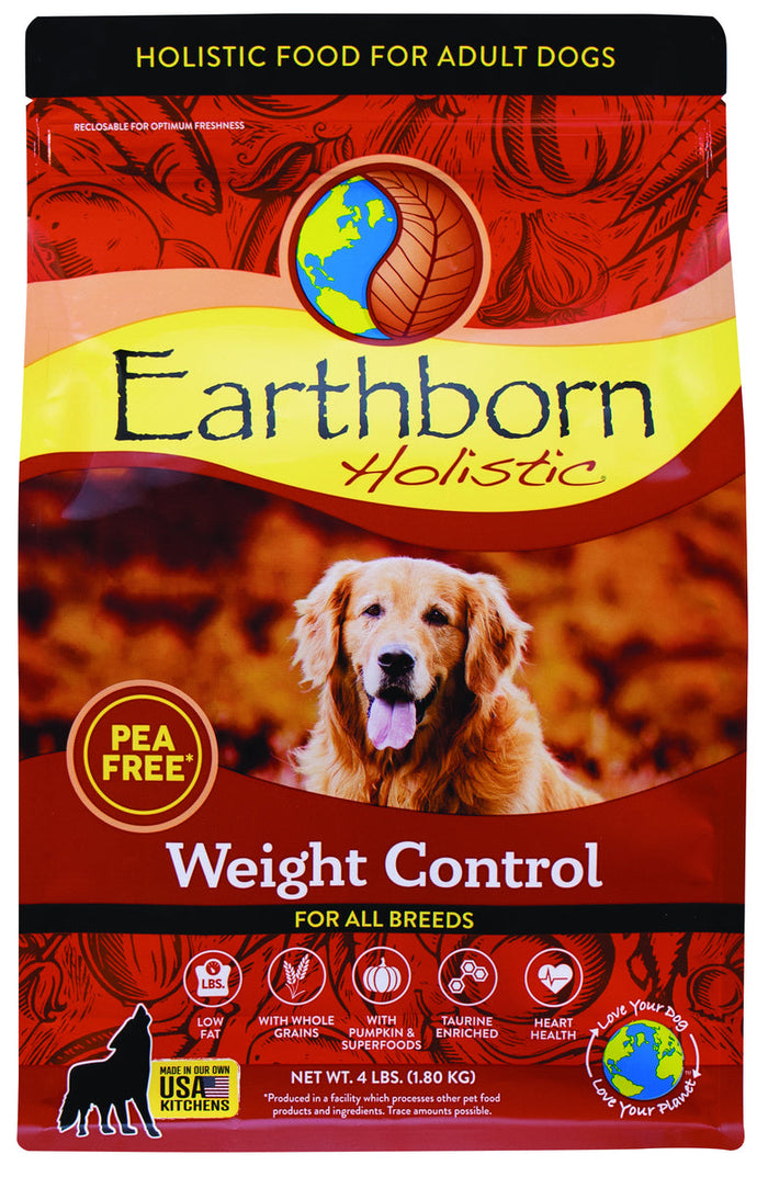 Earthborn Weight Control Dry Dog Food - 4 lbs