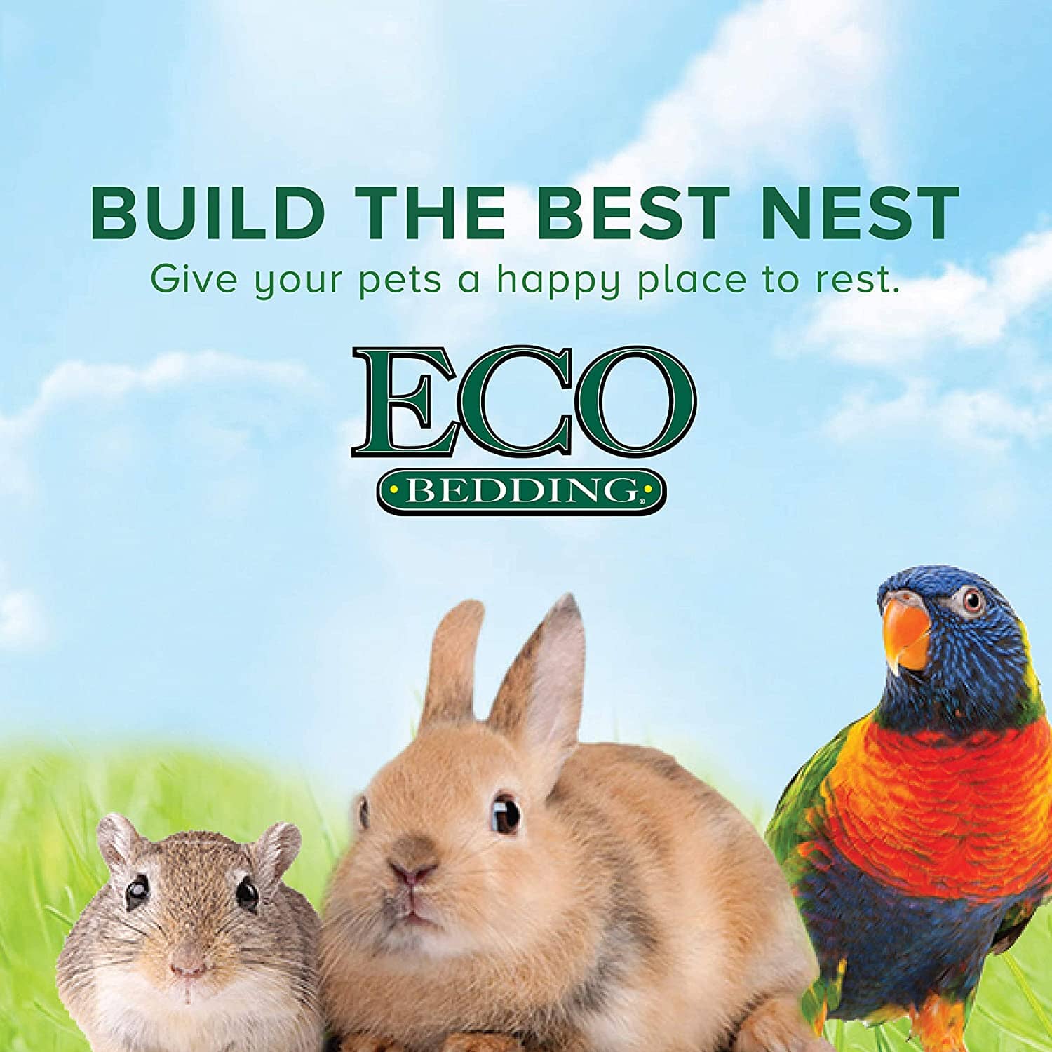 Eco Bedding for Small Pets - Brown - 1.5 Lbs  