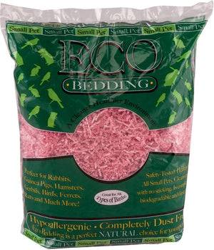 Eco Bedding for Small Pets - Pink - 100 G