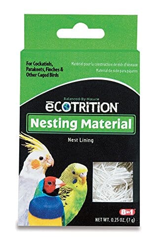 Ecotrition Ecotrition Nesting Material for All Birds Bird Nesting Materials - .25 Oz  