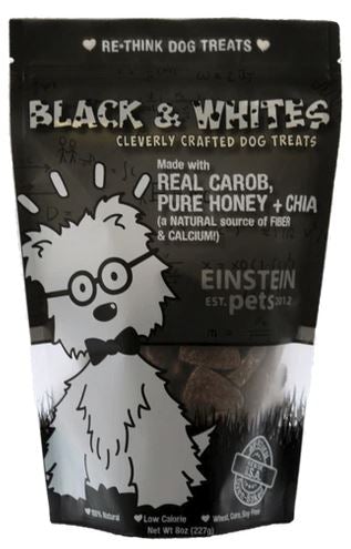 Einstein Pets Juniors Black & Whites Chewy Dog Treats - 2 oz Bag  