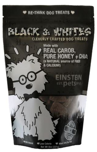 Einstein Pets Juniors Black & Whites Chewy Dog Treats - 2 oz Bag
