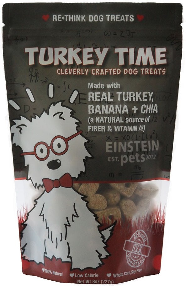 Einstein Pets Juniors Turkey Time Chewy Dog Treats - 2 oz Bag  