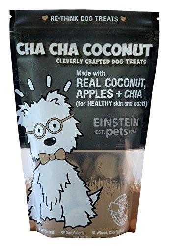 Einstein Pets Signature Treats Cha Cha Coconut Chewy Dog Treats - 8 oz Bag  