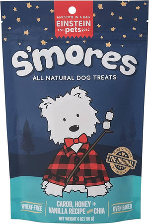 Einstein Pets S'Mores Crunchy Dog Biscuits Treats - 6 Oz