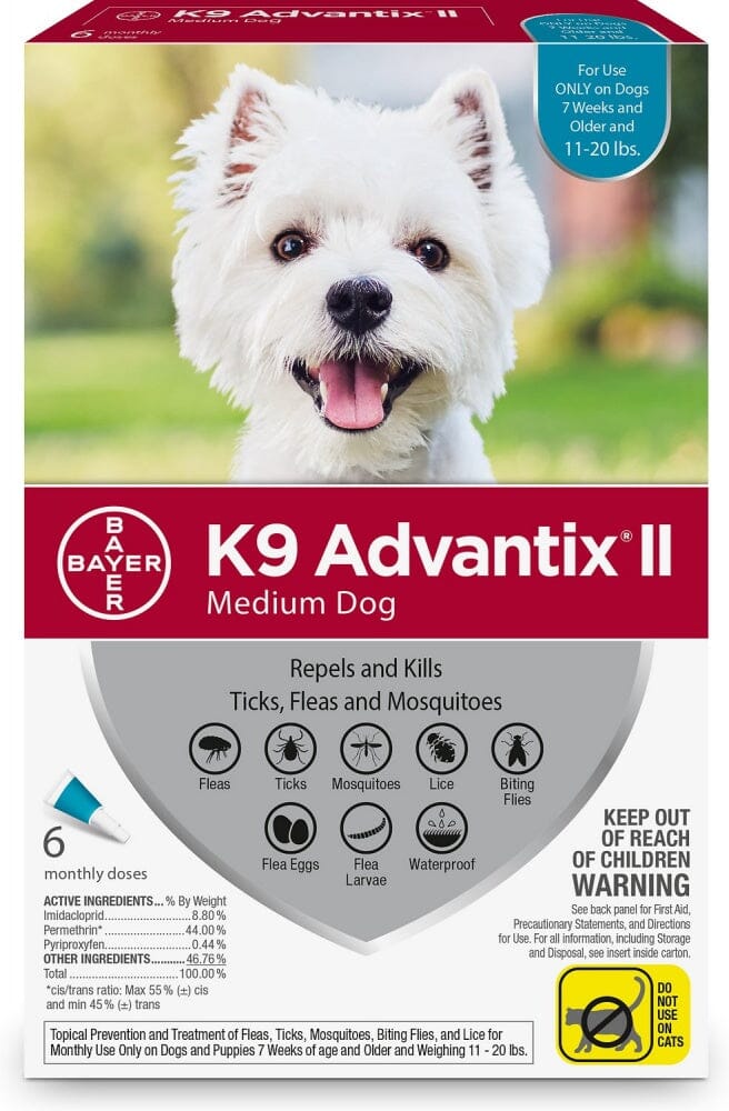 Elanco K9 Advantix II Medium Dog  