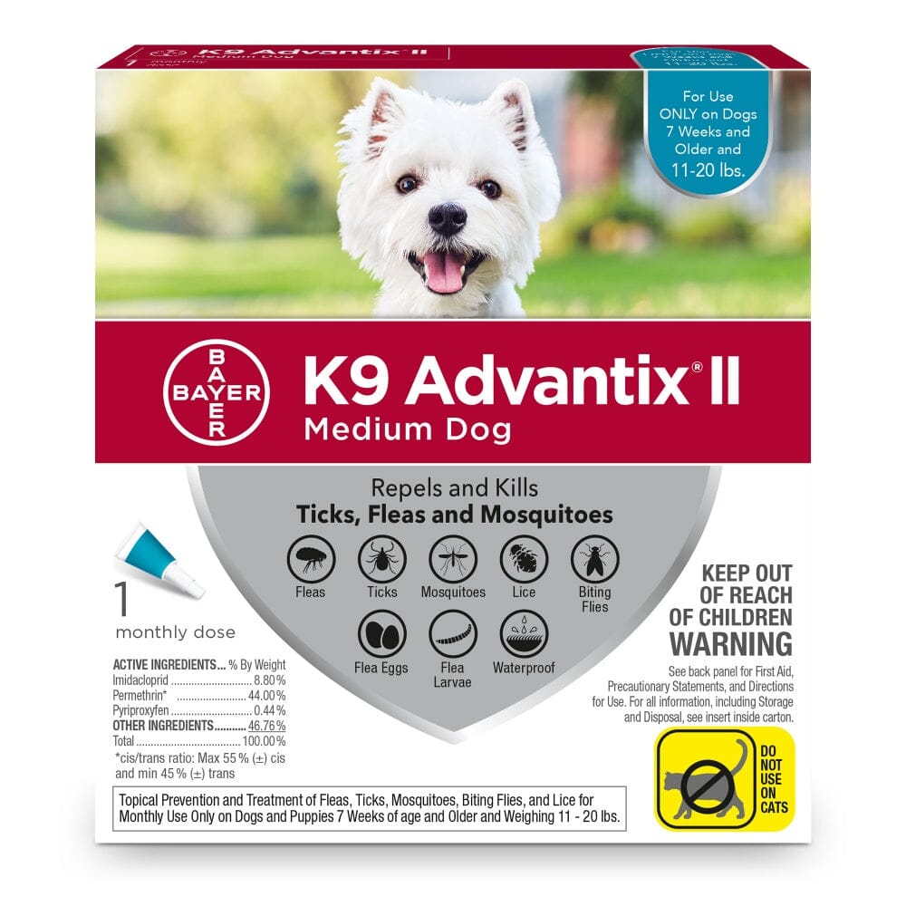 Elanco K9 Advantix II Medium Dog  