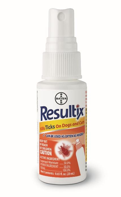 Elanco Resultix Spray on Tick Solution for Dogs and Cats  