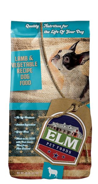 Elm Pet Foods Lamb  Dry Dog Food - 28 lb Bag  