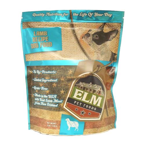 Elm Pet Foods Lamb  Dry Dog Food - 3 lb Bag  