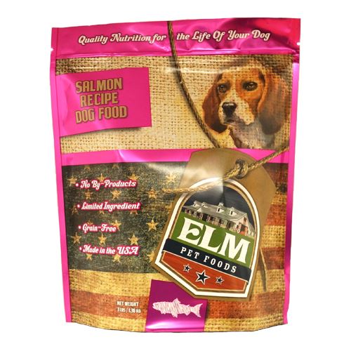 Elm Pet Foods Salmon  Dry Dog Food - 3 lb Bag  
