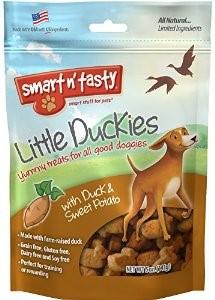 Emerald Pet Little Duckies for Small Dogs Sweet Potato Dog Treats - 5 oz Bag  